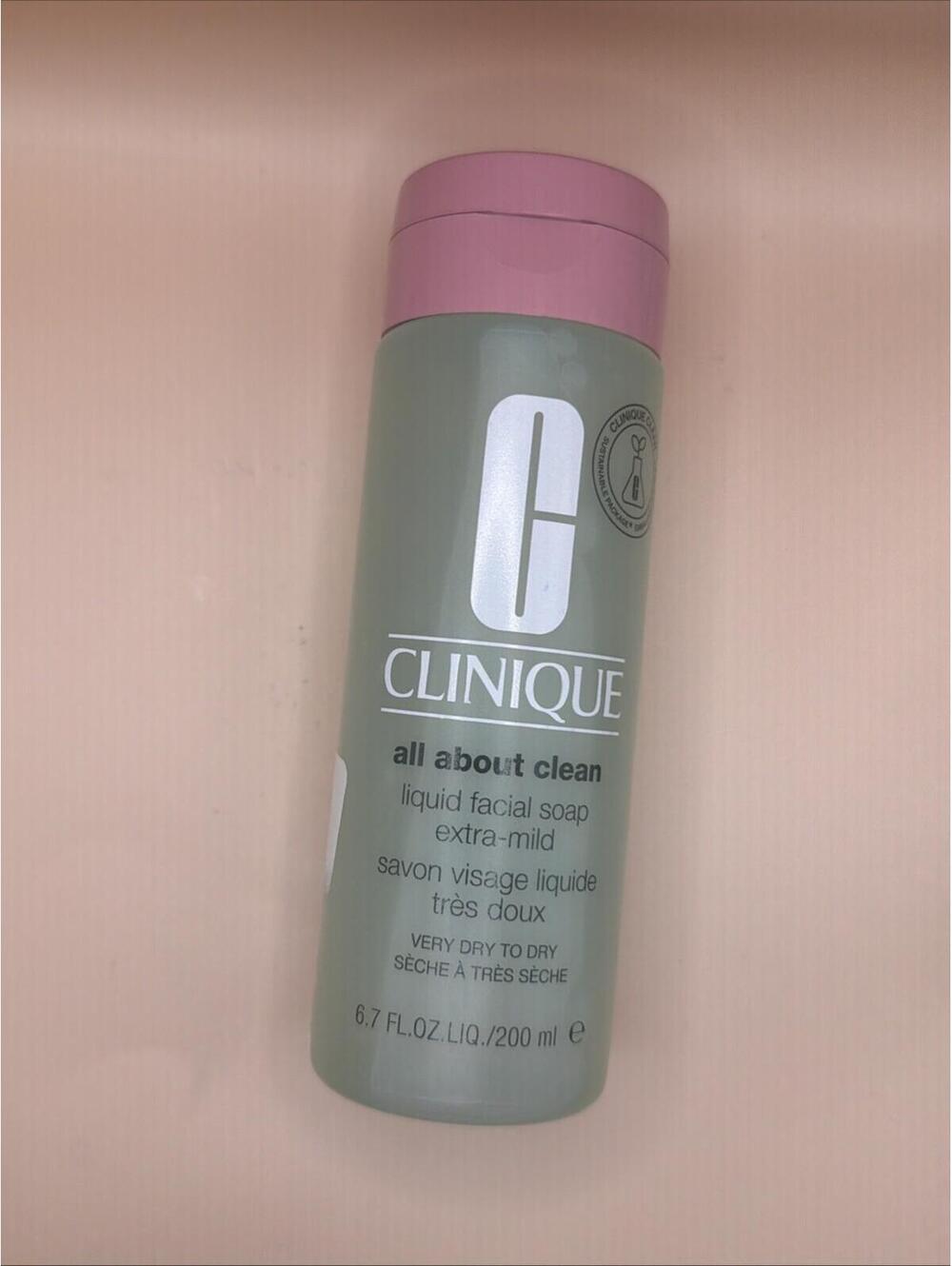 Liquid Facial Soap Extra Mild- Very Dry To Dry By Clinique 6.7oz Facial Soap